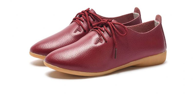 Lenin Dames Loafer Schoenen - Oranje