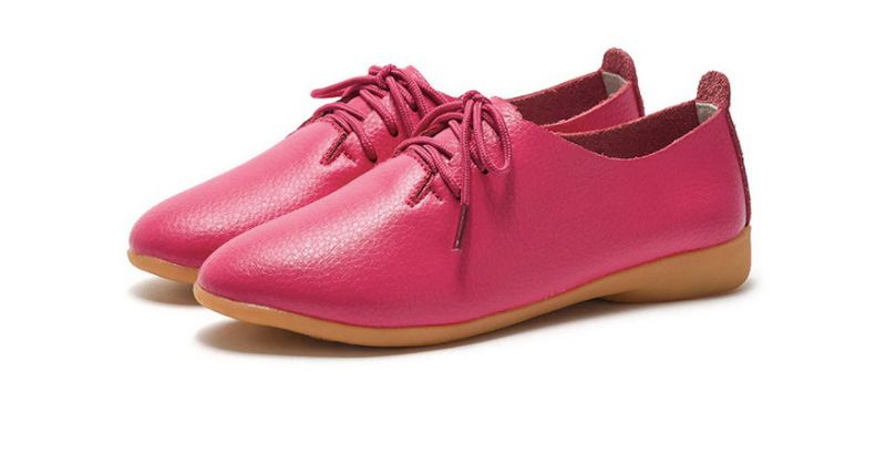 Lenin Dames Loafer Schoenen - Oranje