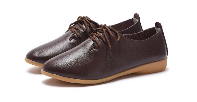 Lenin Dames Loafer Schoenen - Oranje
