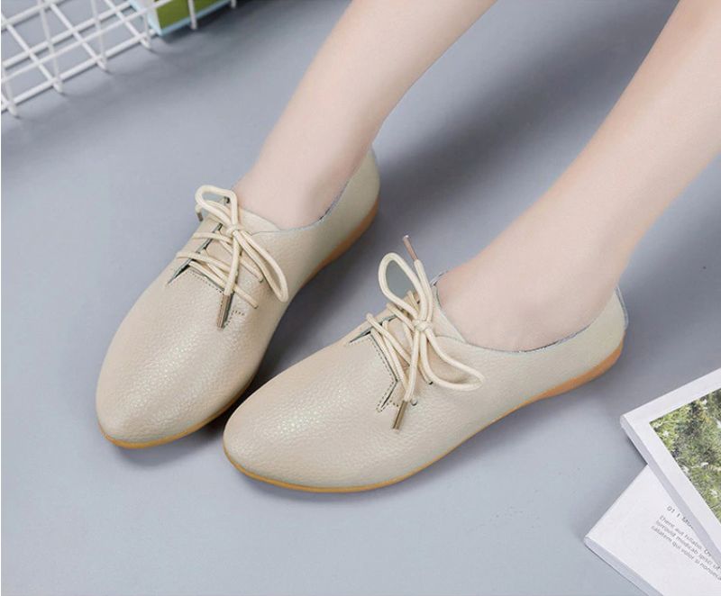 Lenin Dames Loafer Schoenen - Oranje