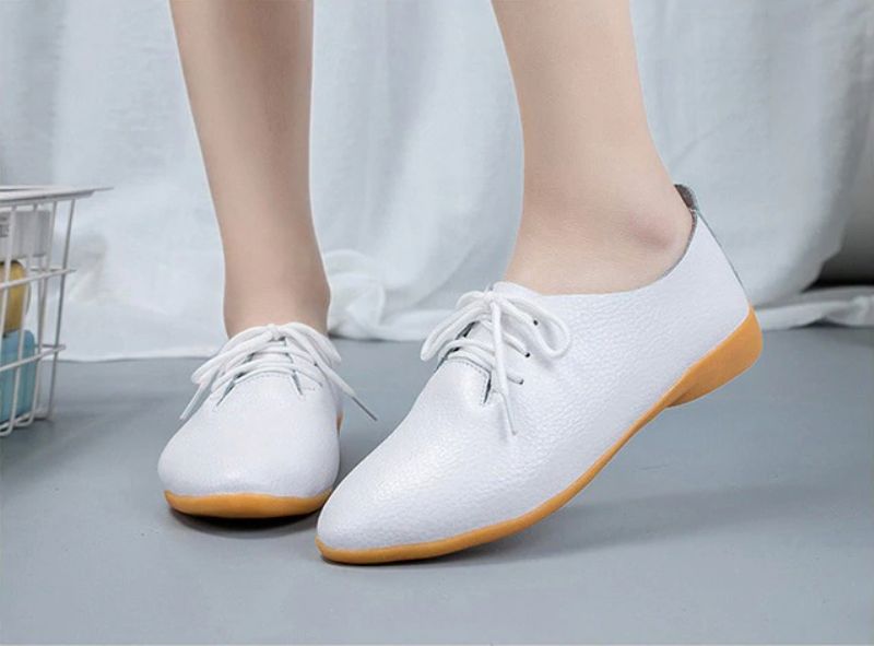 Lenin Dames Loafer Schoenen - Oranje