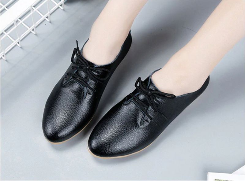 Lenin Dames Loafer Schoenen - Oranje