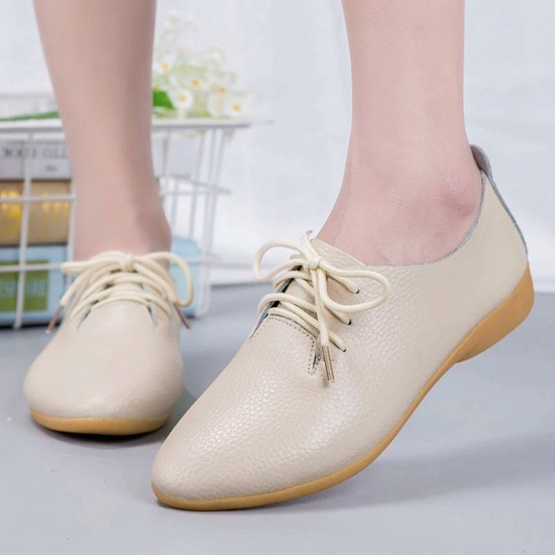 Lenin Dames Loafer Schoenen - Oranje