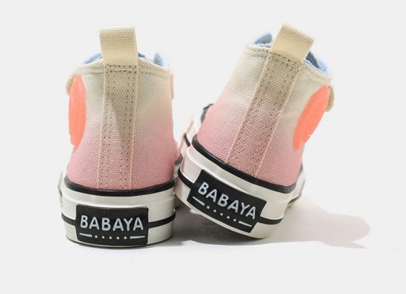 Lenn Unisex Hoge Sneaker Voor Kinderen - Zwart