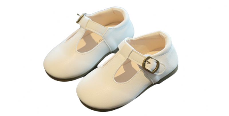 Lenna Meisjes Platte Schoenen - Wit