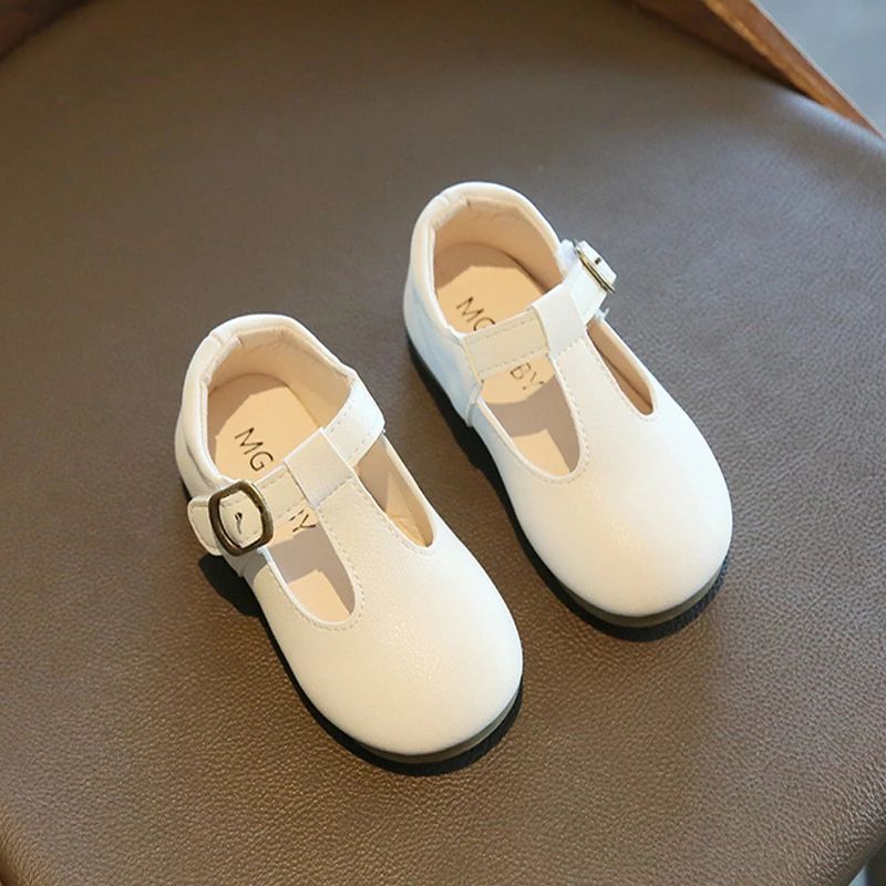 Lenna Meisjes Platte Schoenen - Wit