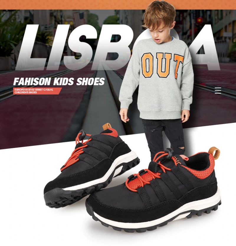 Leo Jongens Fashion Sneaker - Zwart