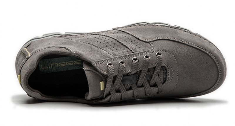 Leobardo Heren Klassieke Sneakers - Grijs