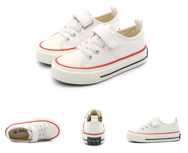 Leon Jongens Casual Sneaker - Wit