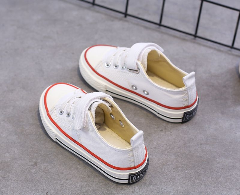 Leon Jongens Casual Sneaker - Wit