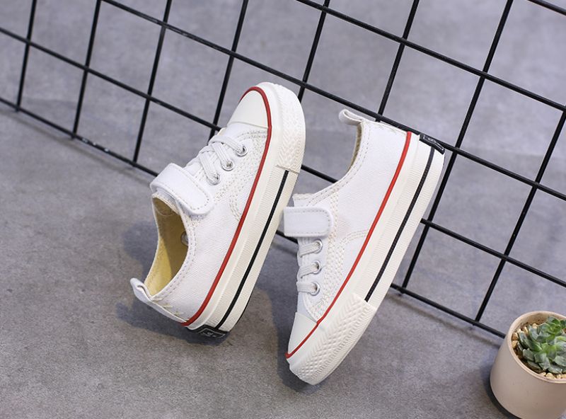 Leon Jongens Casual Sneaker - Wit