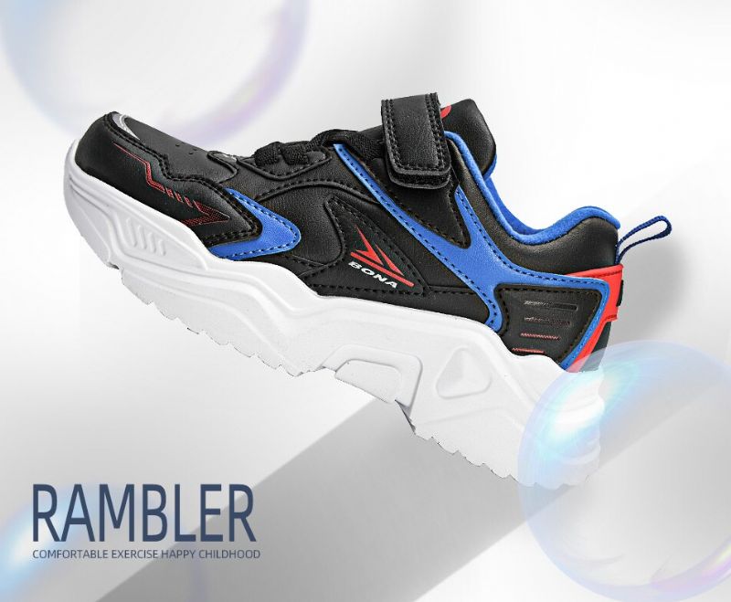 Leon Jongens Fashion Sneaker - Blauw