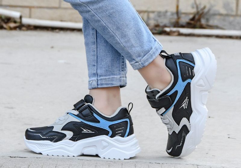 Leon Jongens Fashion Sneaker - Blauw