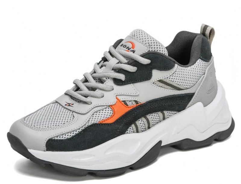 Leonard Heren Casual Sneakers - Grijs