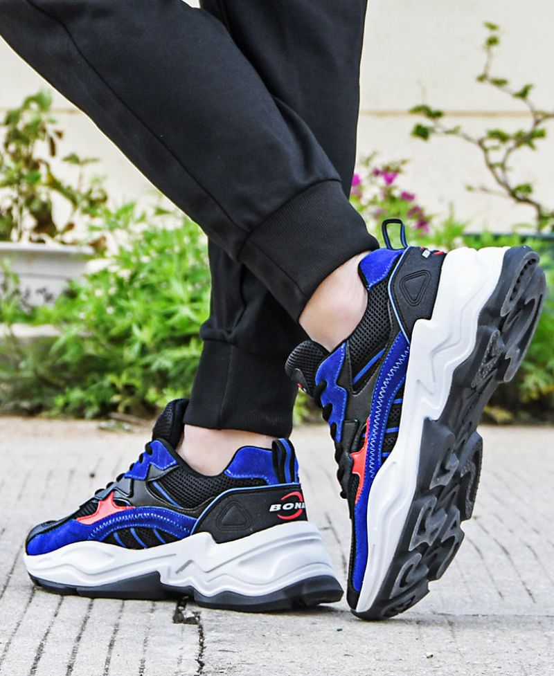 Leonard Heren Casual Sneakers - Grijs
