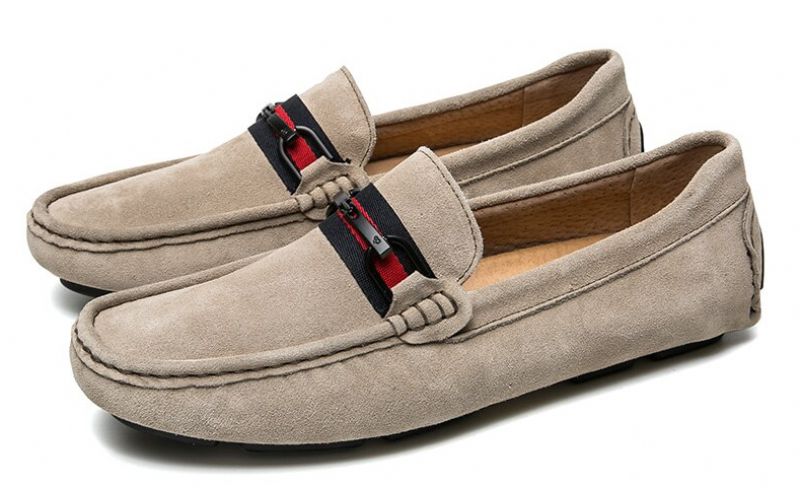 Leonardo Heren Loafers Luxe Schoenen - Rood