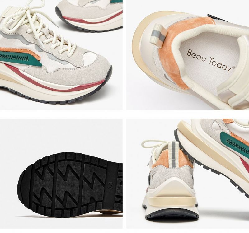 Leone Dames Ademende Sneaker - Grijs