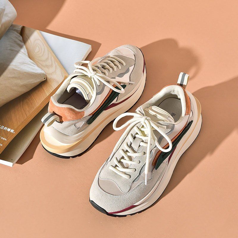 Leone Dames Ademende Sneaker - Grijs
