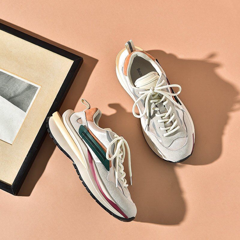 Leone Dames Ademende Sneaker - Grijs