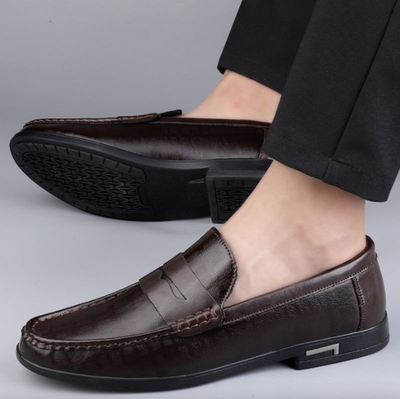 Leonel Heren Loafer Schoenen - Bruin