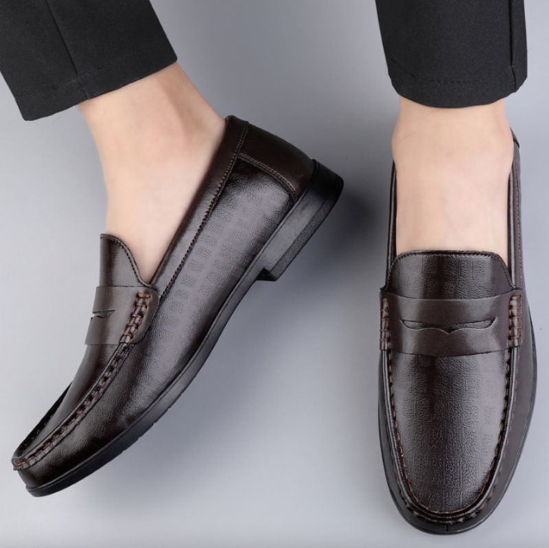 Leonel Heren Loafer Schoenen - Bruin