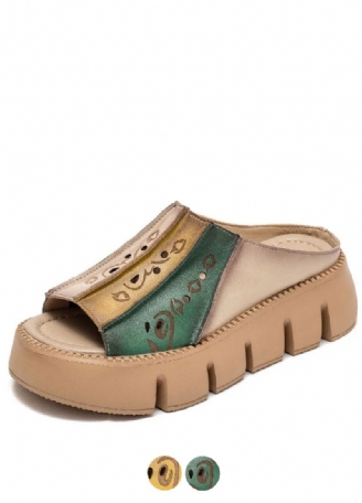 Leonida Dames Pantoffels Wedges