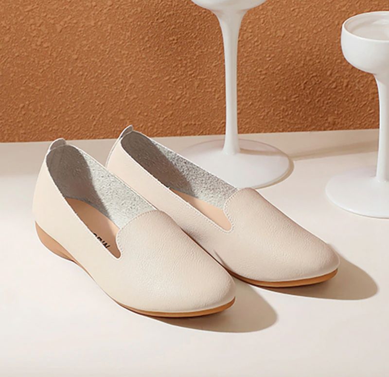 Leonila Dames Loafer Schoenen - Zwart