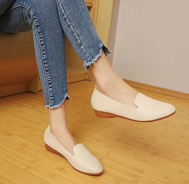 Leonila Dames Loafer Schoenen - Zwart