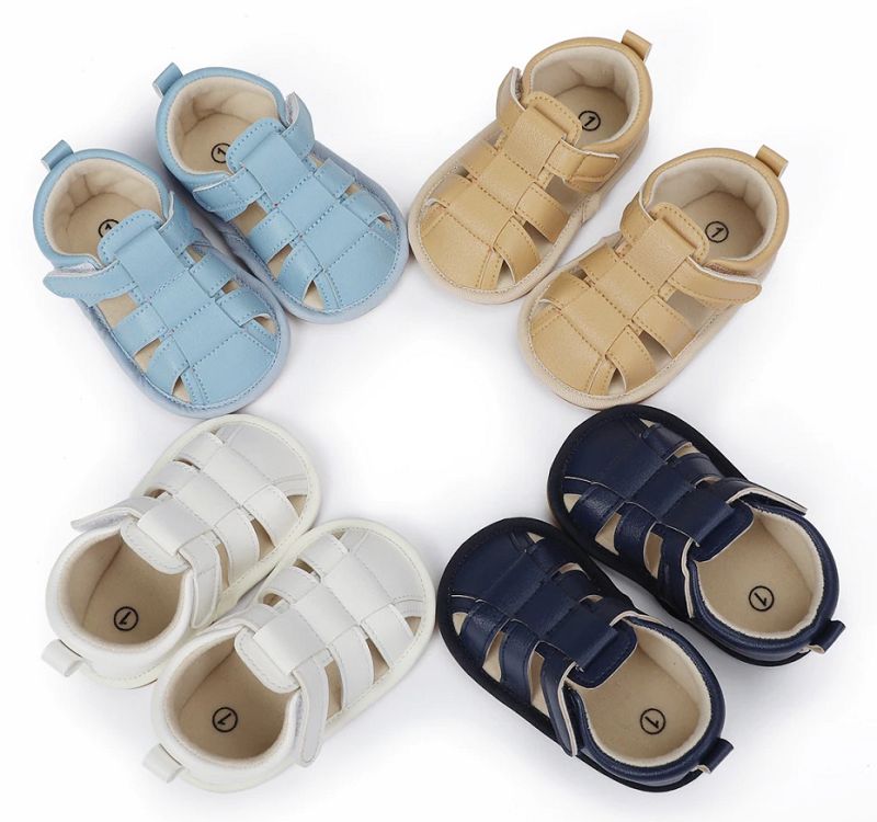 Leopoldo Baby Jongens Outdoor Sandalen - Marineblauw