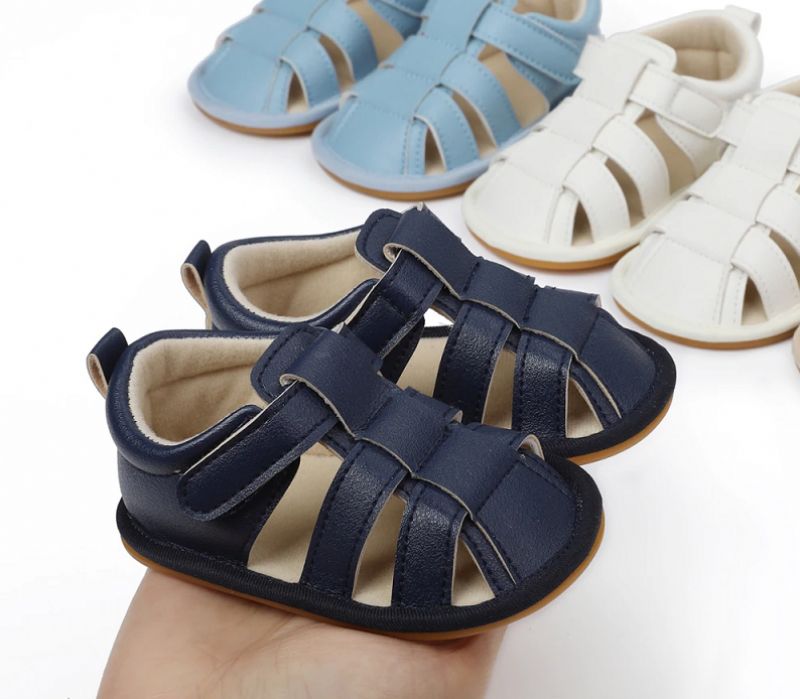 Leopoldo Baby Jongens Outdoor Sandalen - Marineblauw