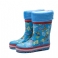 Marineblauw Bont