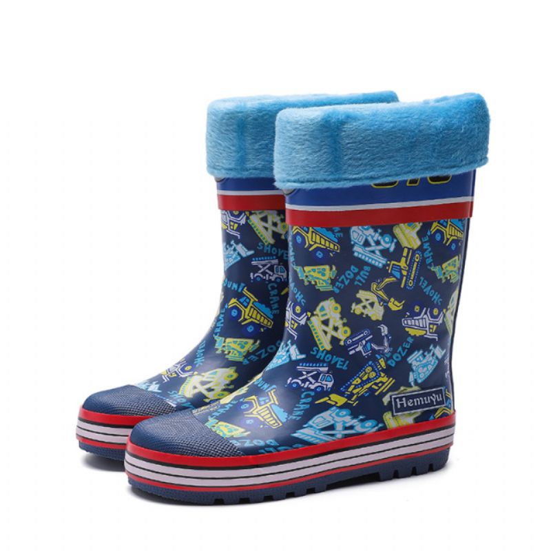 Leroy Jongens Regenlaarzen - Blauw