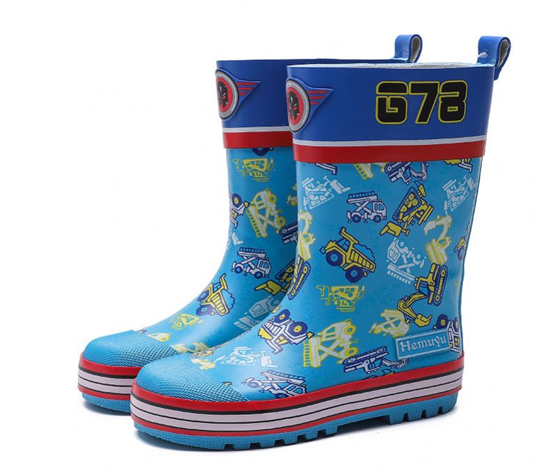 Leroy Jongens Regenlaarzen - Blauw
