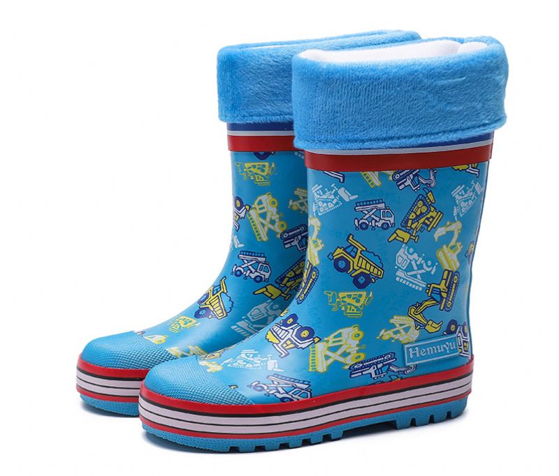 Leroy Jongens Regenlaarzen - Blauw