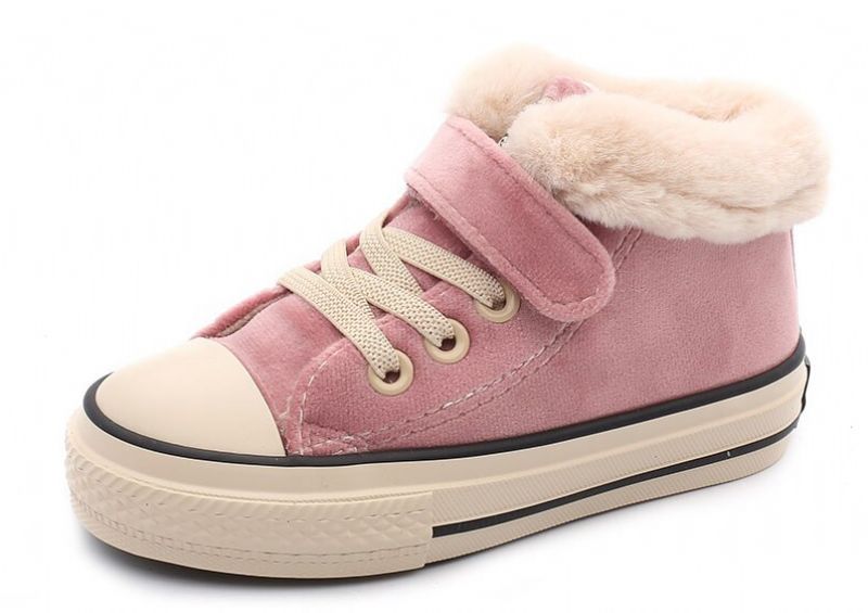 Leroy Unisex Kinder Warme Sneaker - Zwart