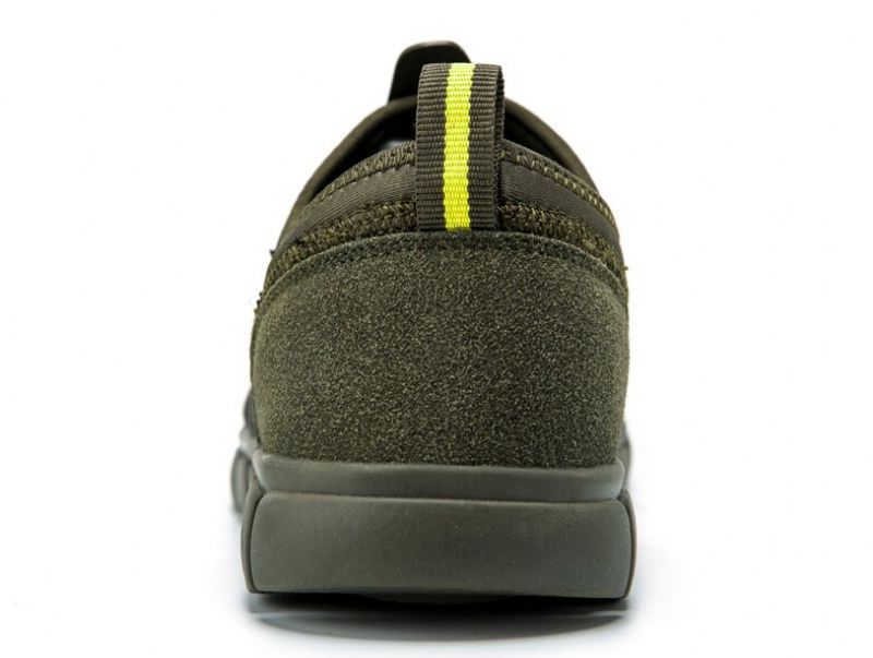 Leslie Heren Slip-on Sneakers - Groen