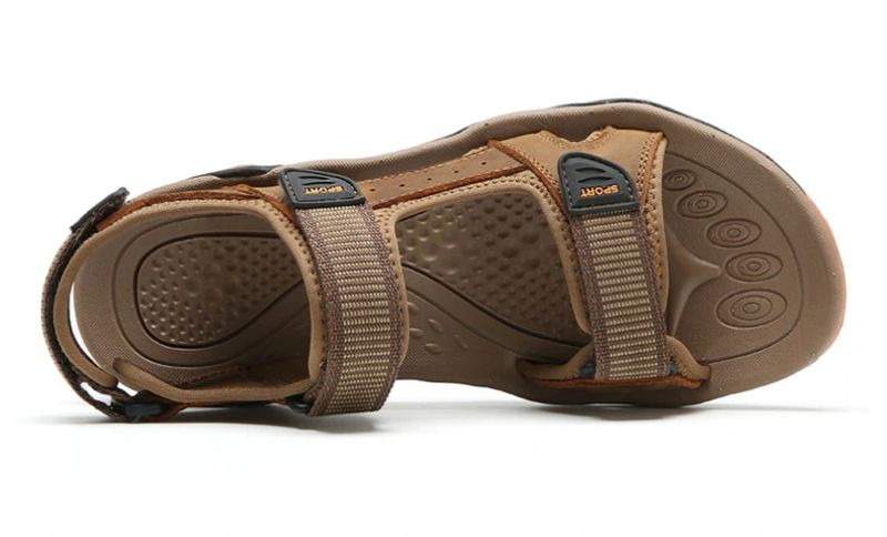 Letto Heren Casual Sandaal - Bruin