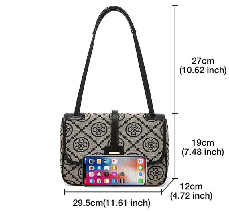 Letty Dames Handtas - Zwart