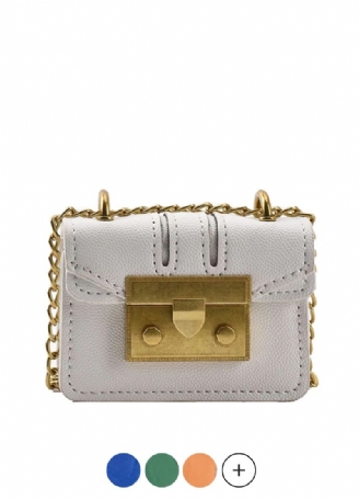 Lety Dames Super Mini Leren Ketting Handtassen