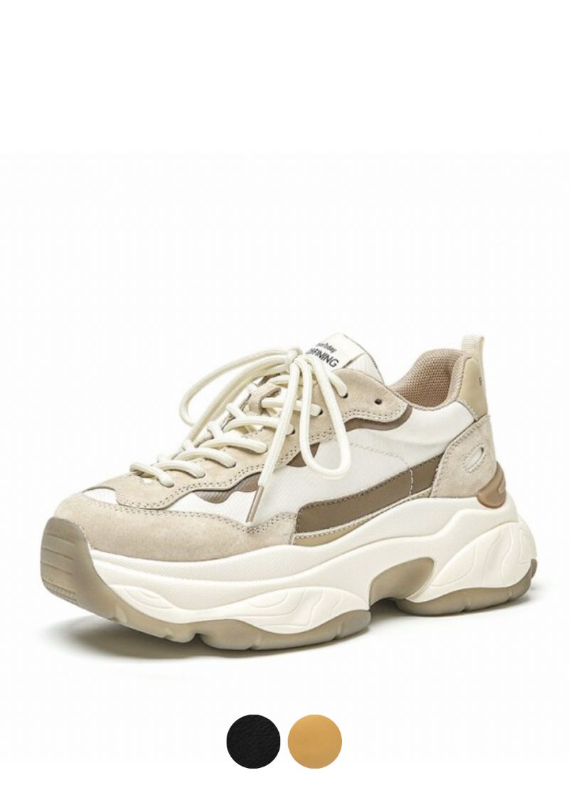 Levi Dames Suède Leren Platform Sneaker