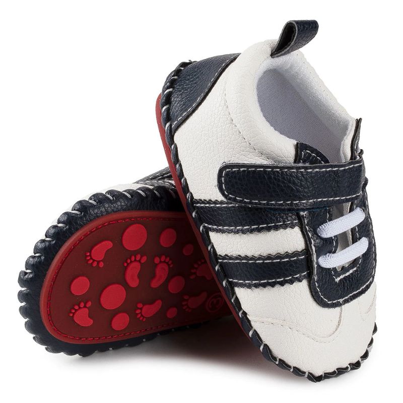 Levine Unisex Kinder Platte Schoenen - Wit