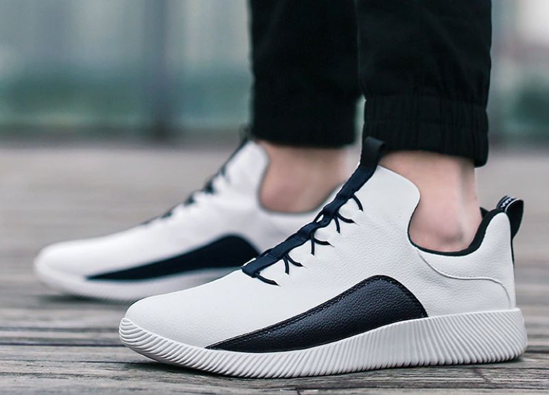 Levy Heren Casual Sneakers - Zwart