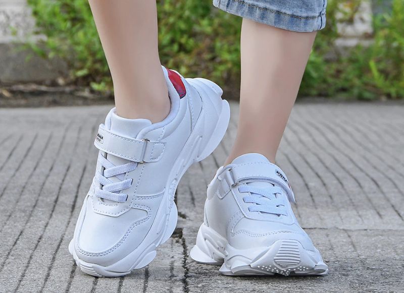 Leyda Casual Sneaker Voor Meisjes - Zwart