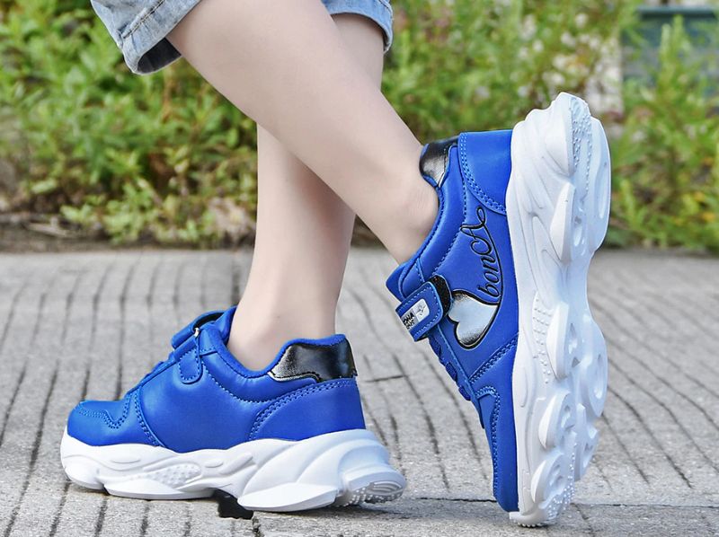 Leyda Casual Sneaker Voor Meisjes - Zwart