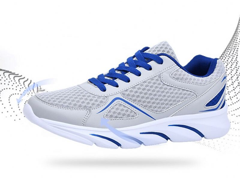 Leyder Heren Hardloopschoenen - Grijs