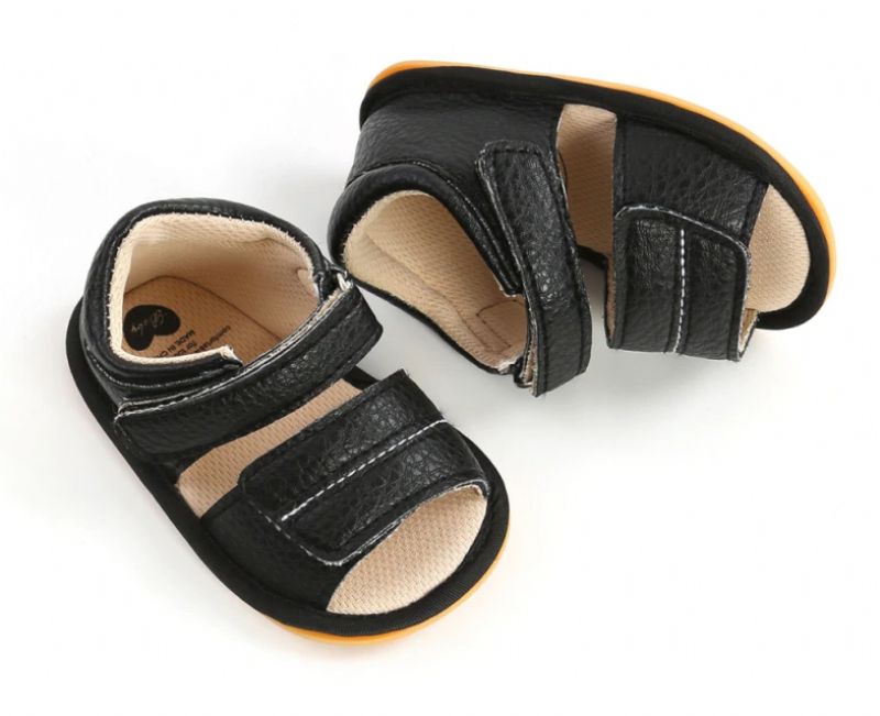 Leyla Baby Meisjes Casual Sandaal - Zwart
