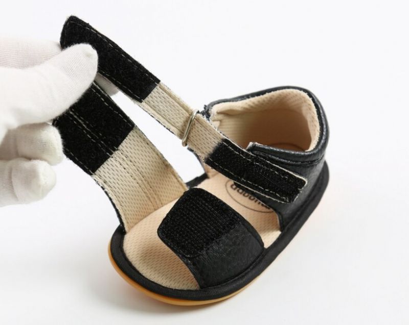 Leyla Baby Meisjes Casual Sandaal - Zwart