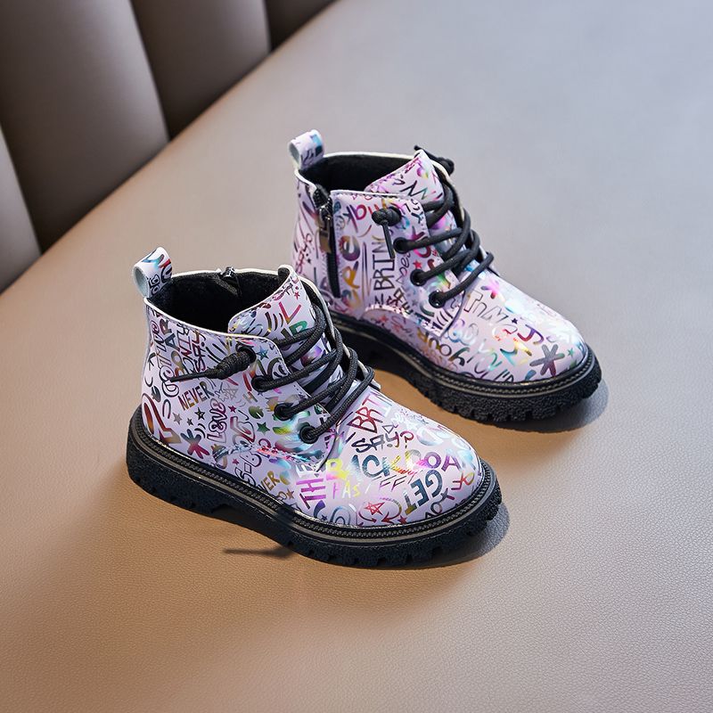 Lia Meisjes Chelsea Boot - Zwart