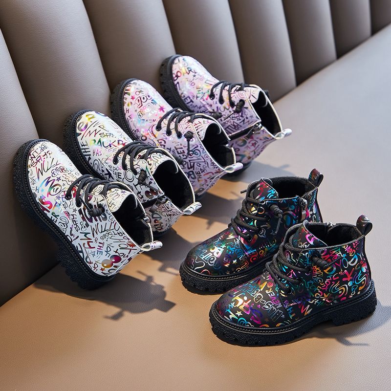 Lia Meisjes Chelsea Boot - Zwart