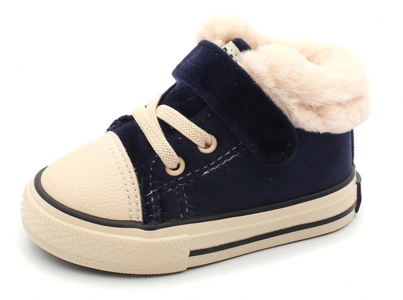 Liam Baby Jongens Warm Boot - Blauw